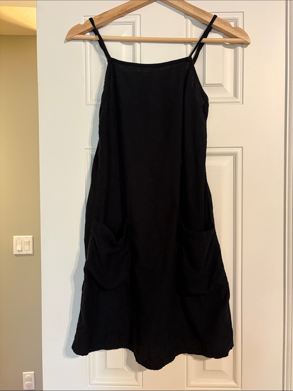 Billabong Black Spaghetti Strap Mini Dress